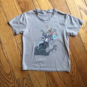 Dinosaur and Super heroes boys T-shirt